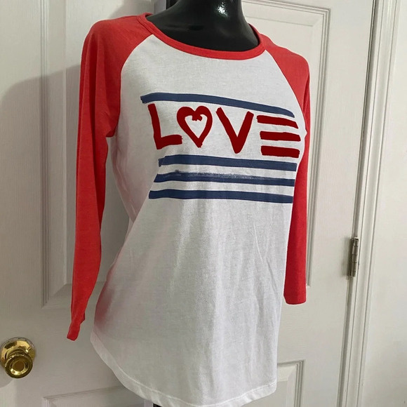 EV1 Ellen DeGeneres 3/4 sleeve shirt size small - Picture 3 of 7